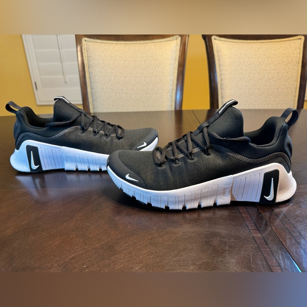 New Nike Free Metcon 6 Black White Sneaker Shoes Size US 12 W / 10.5 M - Picture 11 of 14